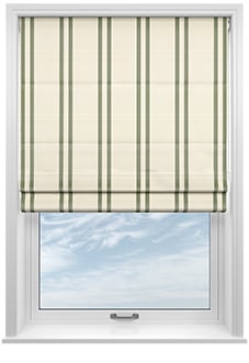 Winnies Stripe, Trusts - Roman Blind